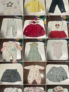 Stacked Assorted Children's Clothing - Bright Mixed Colors